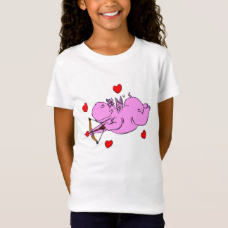 T-Shirt Amour Hippopotame