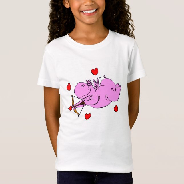 T-Shirt Amour Hippopotame (Devant)
