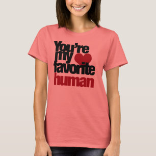 T-shirt Amour Humain Préféré