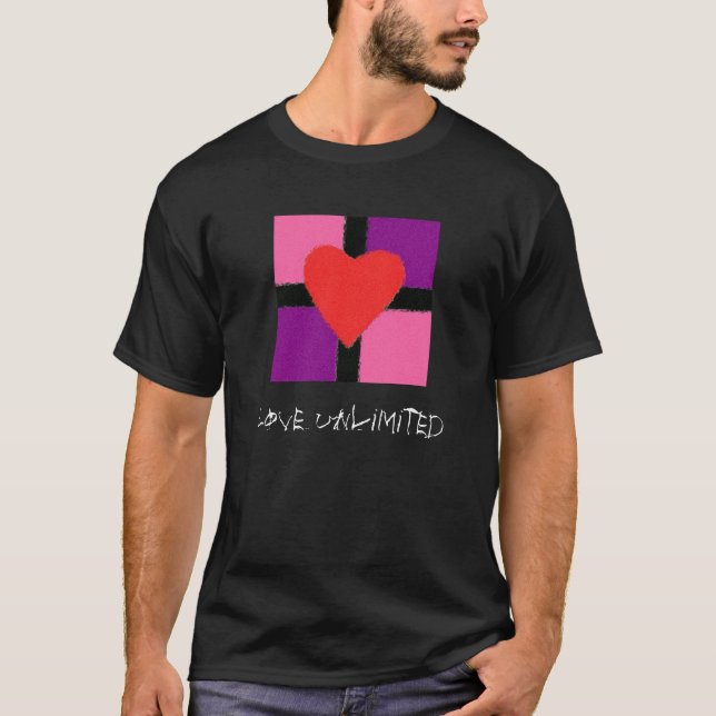 T-SHIRT AMOUR ILLIMITÉ (Devant)