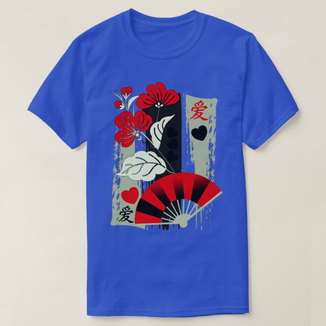 T-shirt amour japonais (Design devant)