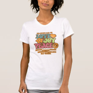 T-shirt Amour, Joie, Paix