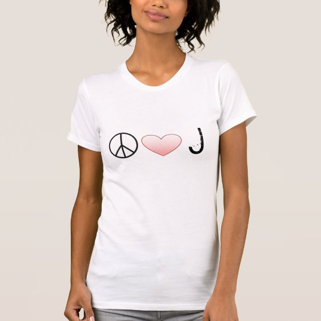 T-shirt Amour Jonas de paix (Devant)