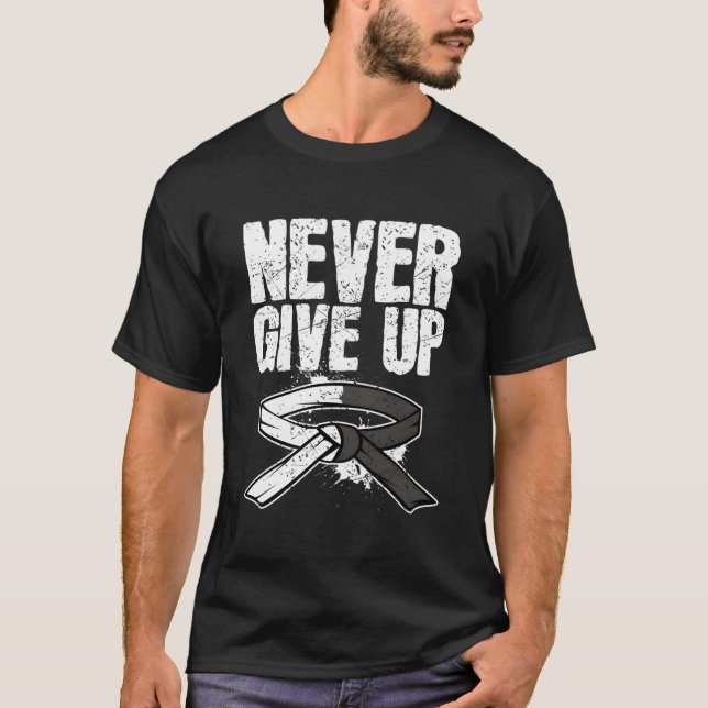 T-shirt Amour Karaté Ceinture Noire Mial (Devant)