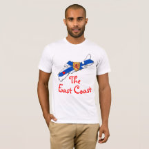 Amour La Côte Est Coeur Nouvelle-Écosse chemise