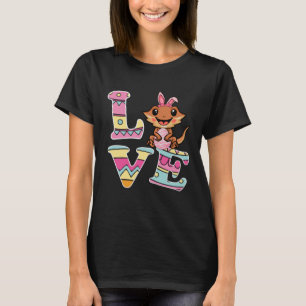 T-shirt Amour Lapin Porté Dragon Oeufs Chasse Joyeux Goût