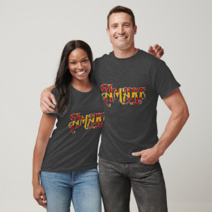 T-shirt Amour latin