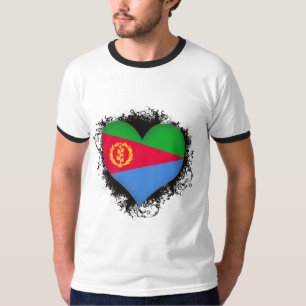 T-shirt Amour l'Érythrée du cru I
