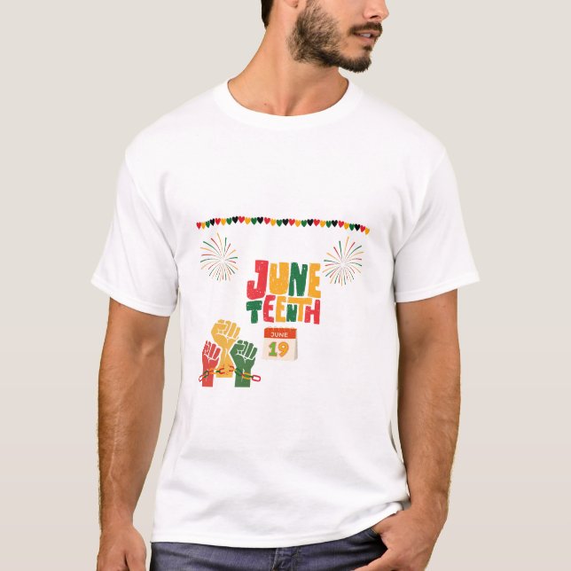 T-shirt Amour, liberté et unité (Devant)