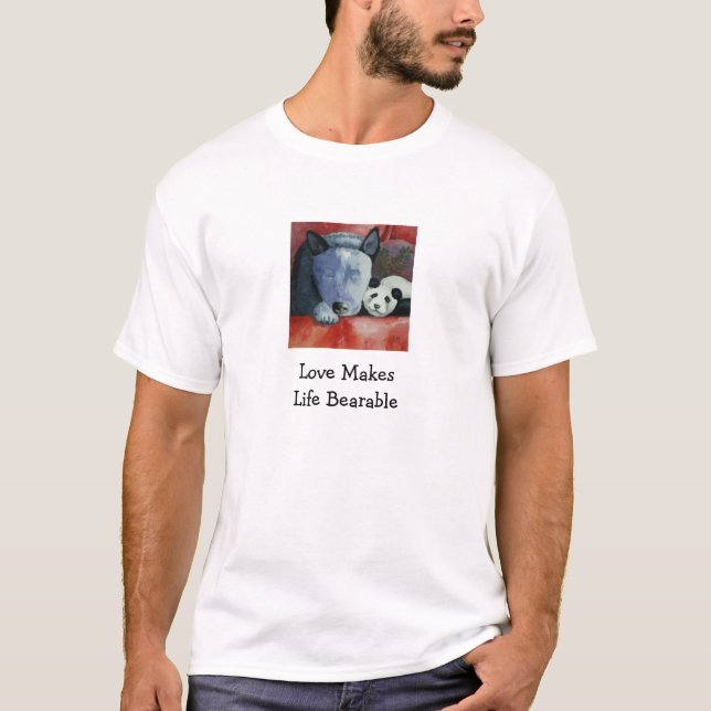 T-shirt Amour MakesLife supportable (Devant)