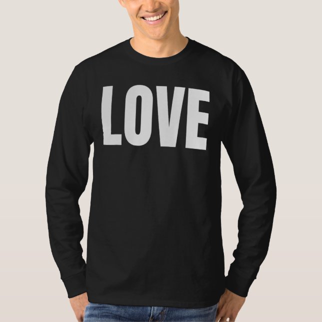 T-shirt Amour manuscrit amour (Devant)