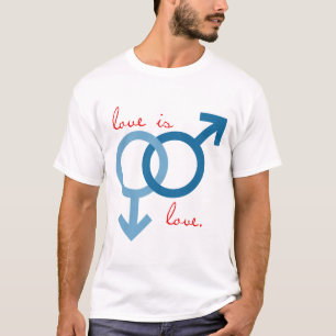 T-shirt Amour même sexe (mâle)