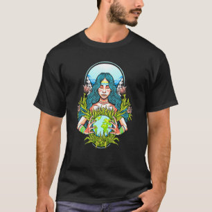 T-shirt Amour Mère Jour des terres Sauvez Notre Environnem