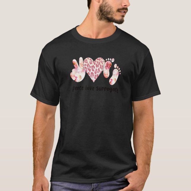 T-shirt Amour mère porteuse mère porteuse mère porteuse (Devant)