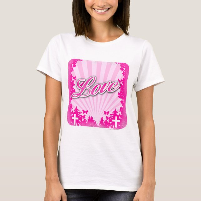 T-shirt Amour Motivationnel Religieux Devise chrétienne (Devant)