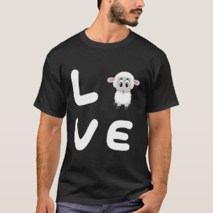 T-shirt Amour Moutons Design Drôle Moutons