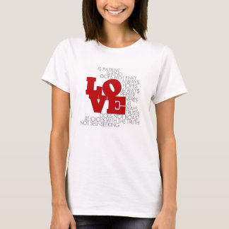 T-shirt amour ne tombe jamais en panne