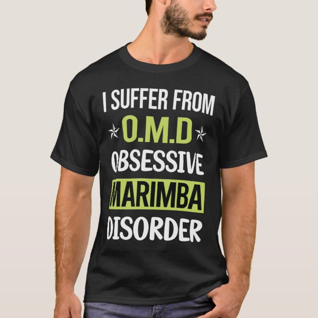T-shirt Amour Obsessionnel Marimba (Devant)
