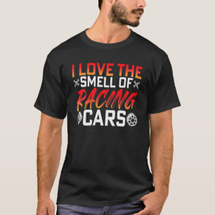 T-shirt Amour Odeur De Course Automobiles Race Driver Cond
