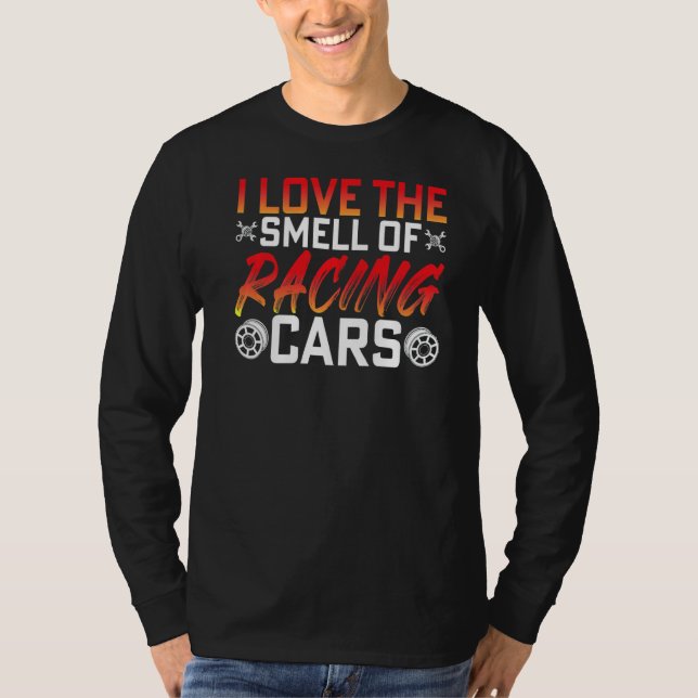 T-shirt Amour Odeur De Course Automobiles Race Driver Cond (Devant)