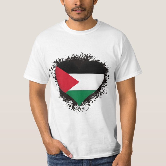 T-shirt Amour Palestine du cru I (Devant)