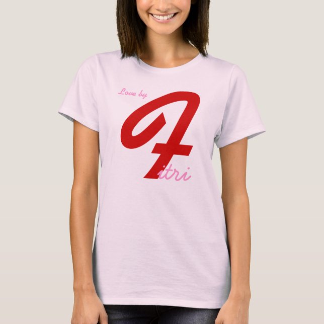 T-shirt Amour par (Devant)