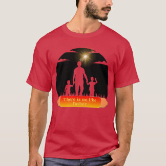 T-shirt amour père rétro
