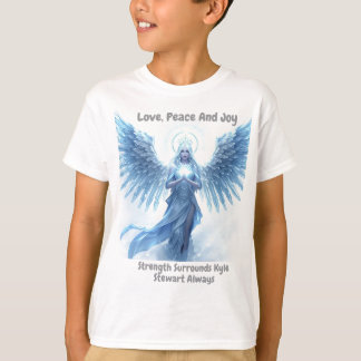 T-shirt Amour personnalisé, Paix et Joie Halo d'hiver 