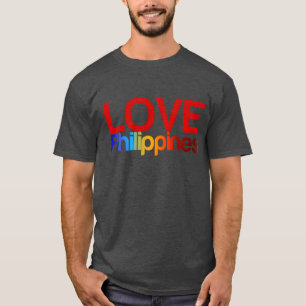 T-shirt Amour Philippines rétro