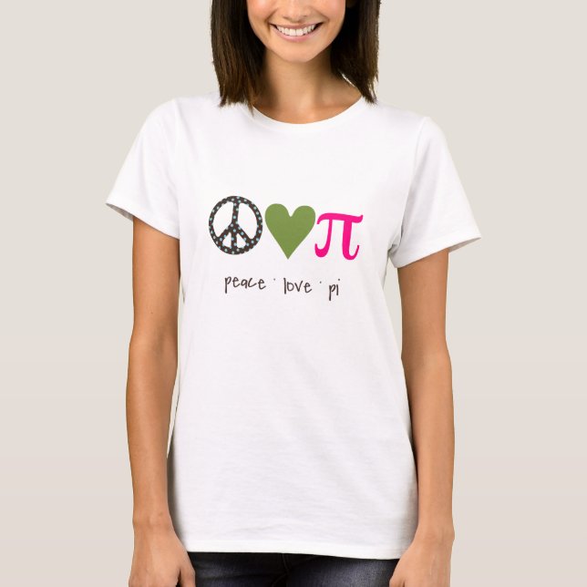 T-shirt Amour pi de paix (Devant)