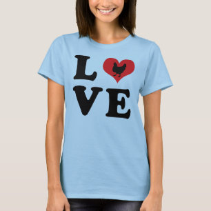 T-shirt AMOUR - poulets