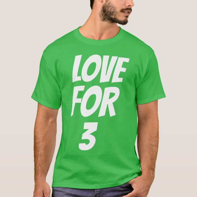 T-shirt Amour pour (Devant)