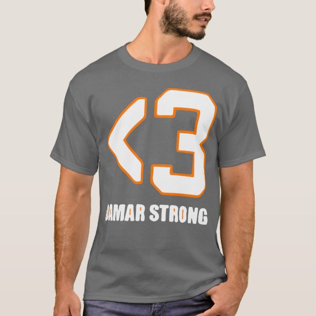T-shirt Amour pour Damar drôle (Devant)