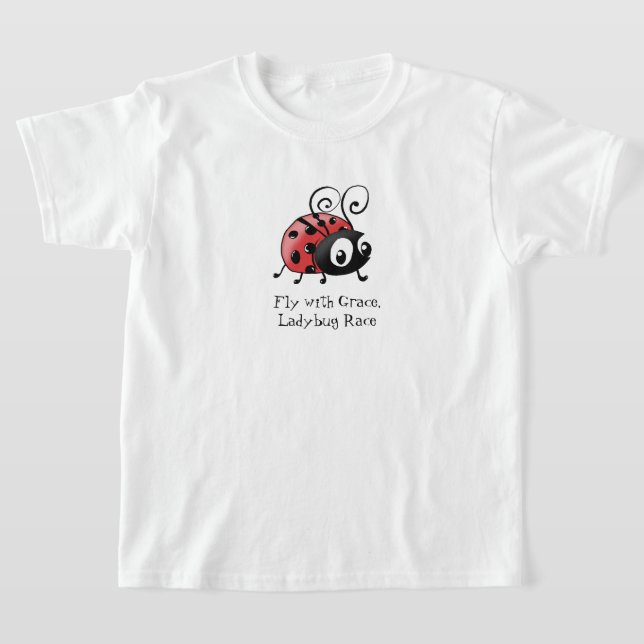 T-shirt Amour pour Ladybugs Exprimé dans un design unique (Poser)