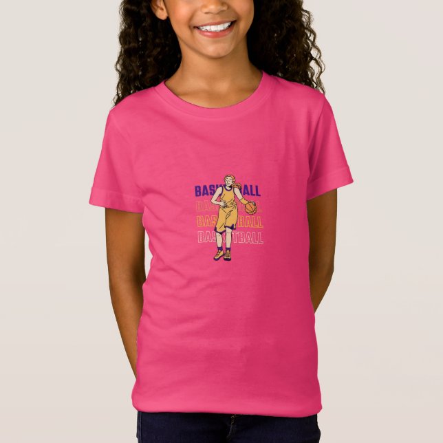 T-Shirt Amour pour le basket (Devant)