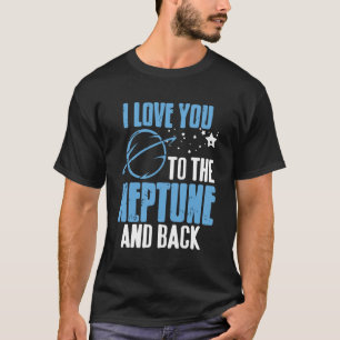 T-shirt Amour pour Neptune et Retour Romance Spatiale