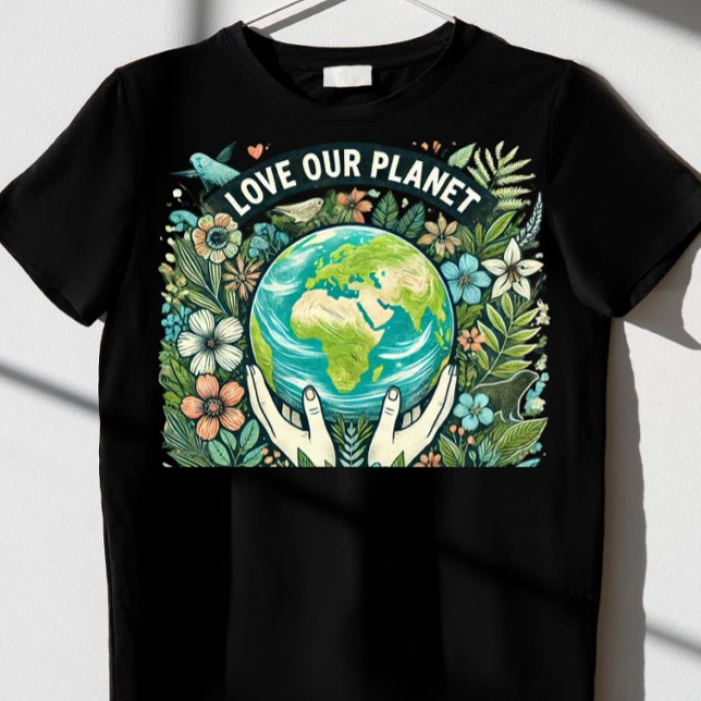 T-shirt amour pour notre planète Jour des terres (Créateur téléchargé)