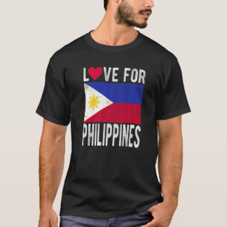 T-shirt Amour pour Philippines