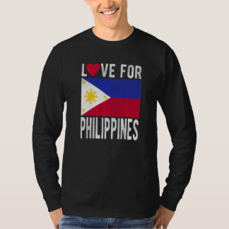 T-shirt Amour pour Philippines
