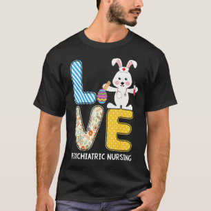 T-shirt Amour Rabbit Psychiatrique Bunnies Infirmières Soi