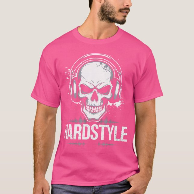 T-shirt Amour Rave HardTechno Musique Électronique Énergiq (Devant)