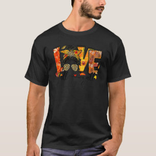 T-shirt Amour reconnaissant automne à tous rétro automne c