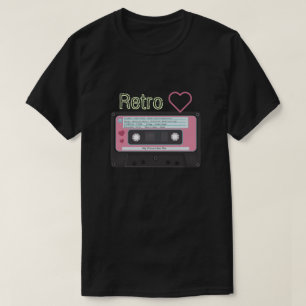 T-shirt Amour rétro