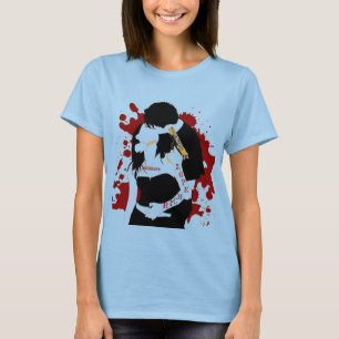 T-SHIRT AMOUR RICHE N MIGNON CLYDE DE DAMES