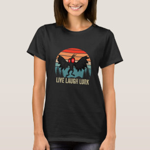 T-shirt Amour Rire Vivre Rétro Vintage Citation Mothman Cr