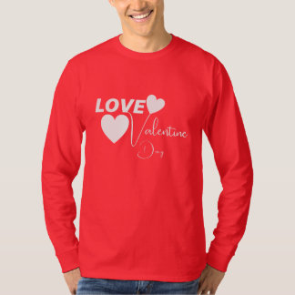 T-shirt Amour romantique Saint Valentin