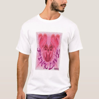 T-SHIRT AMOUR ROSE