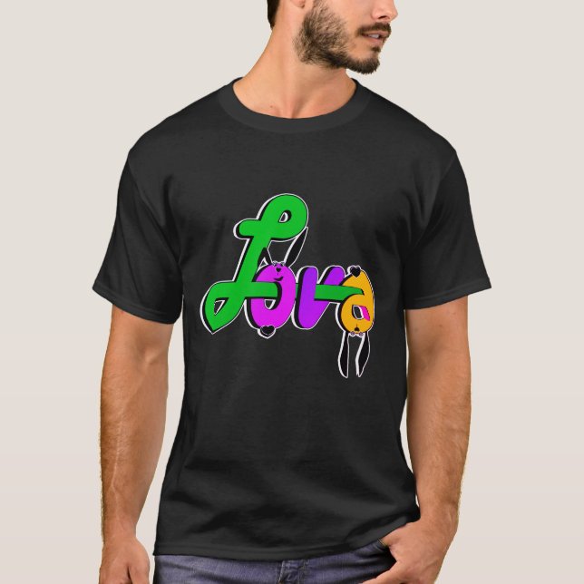 T-shirt Amour, Saint Valentin (Devant)