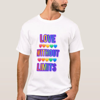 T-Shirt amour sans limites. Saint-Valentin 💕