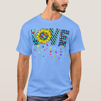 T-shirt AMOUR Sensibilisation sur l'autisme pour maman mèr
